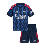 Arsenal Away Kit 2025/26 Kids Blue