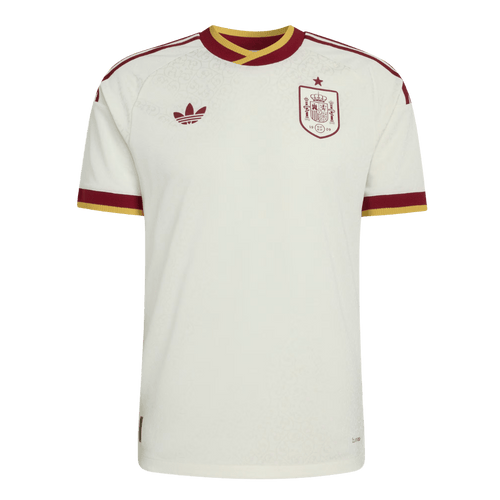 Espagne Extérieur Maillot - Coupe du Monde 2026 Blanc Joueur